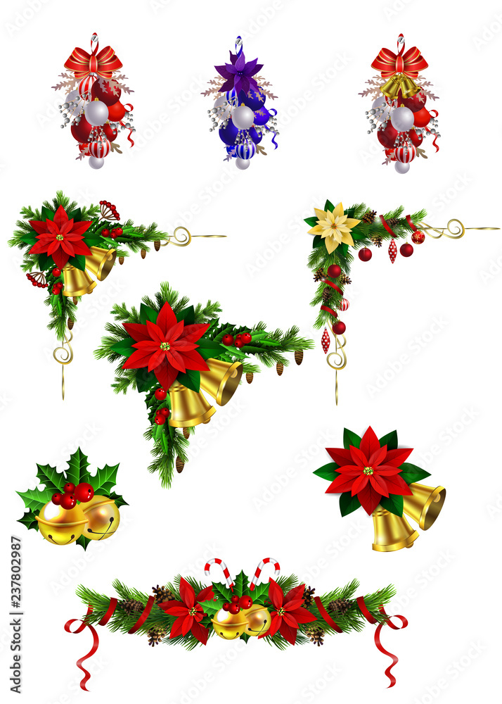 Christmas elements for your designs Christmas elements for your designs