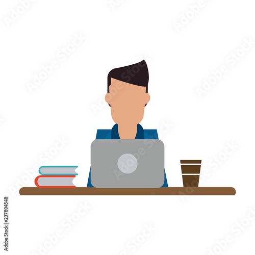 Working with computer avatar