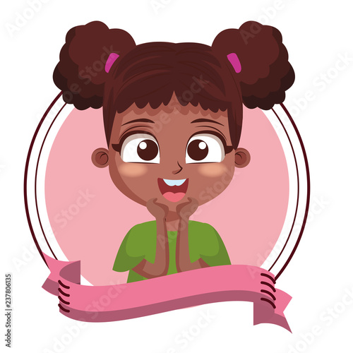 Girl children cartoon