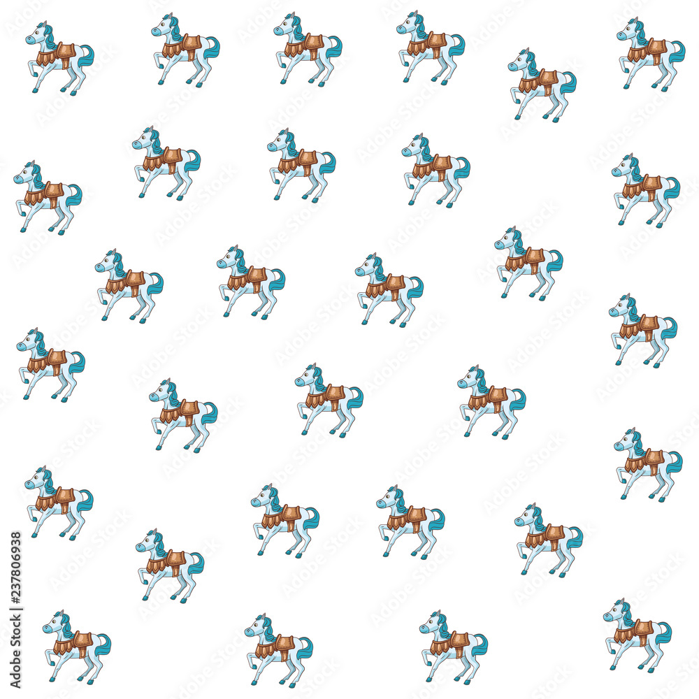 Horse background cartoon Horse background cartoon