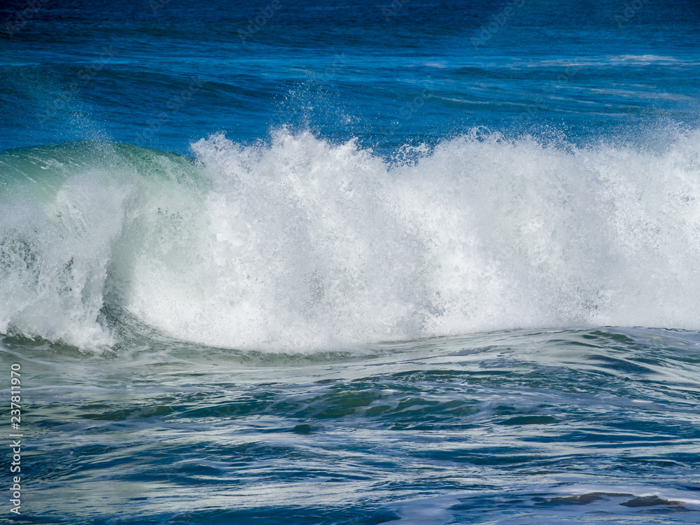 Fototapeta premium Waves of surf stormy Atlantic near Safi