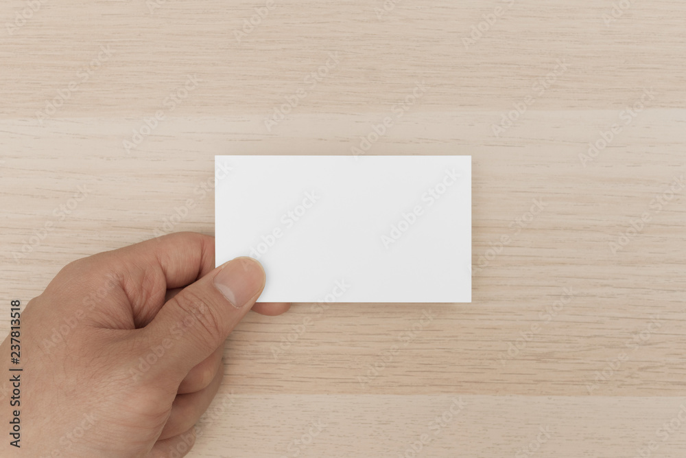 Obraz premium Minimalist Business Card Mockups