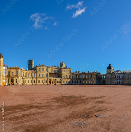 Museum-reserve "Gatchina" Sunny autumn day.