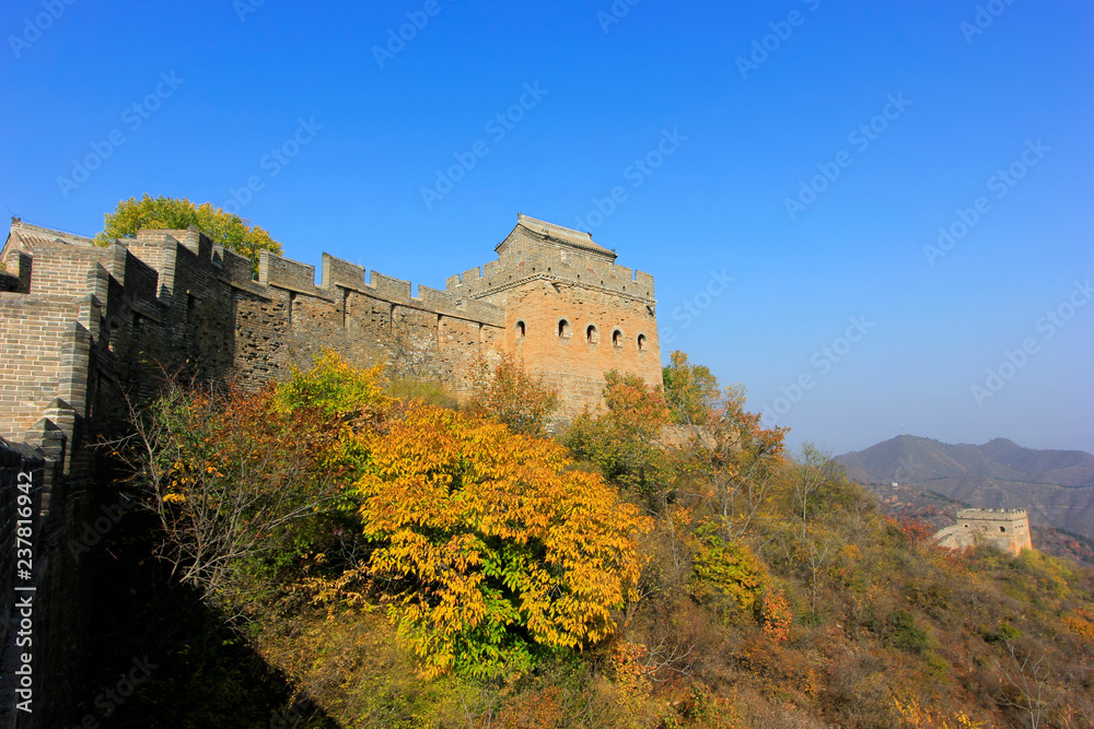 Fototapeta premium Jinshanling Great Wall scenery, China
