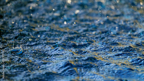 Poor water as background © taffpixture