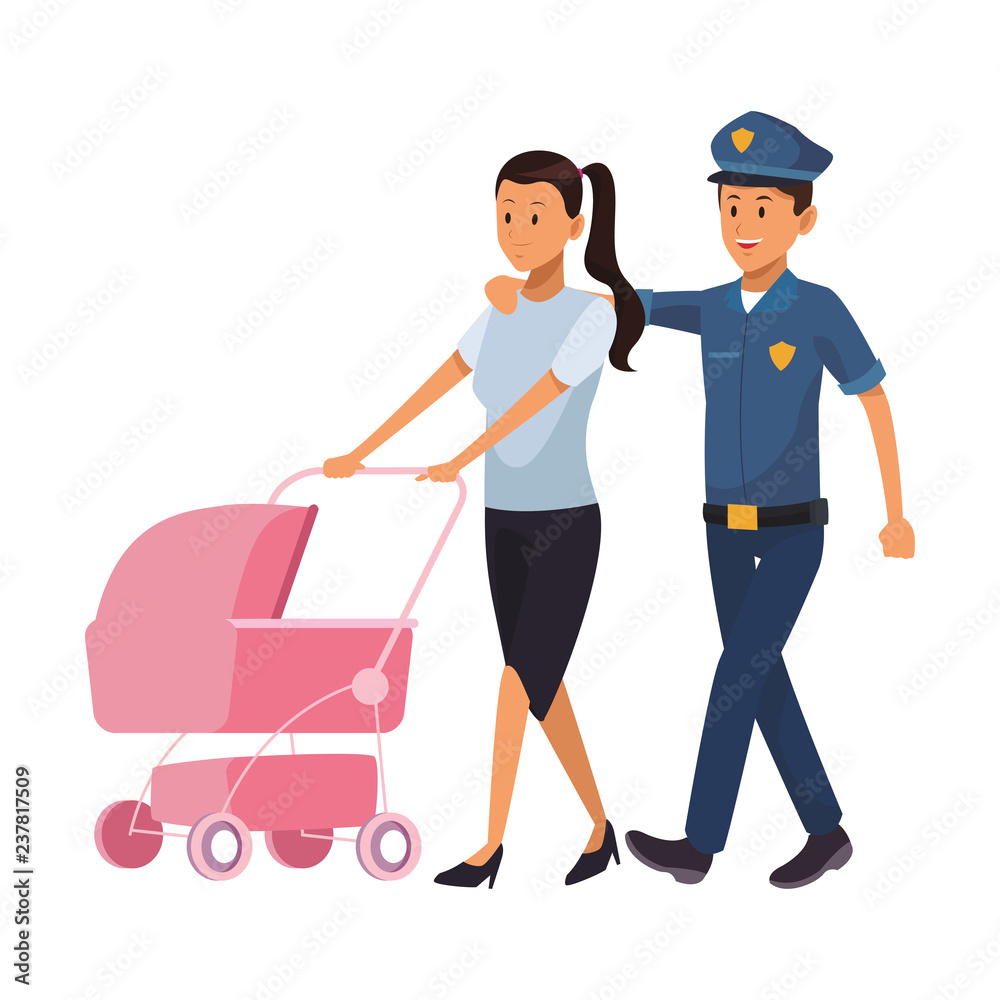 young mother cartoon young mother cartoon