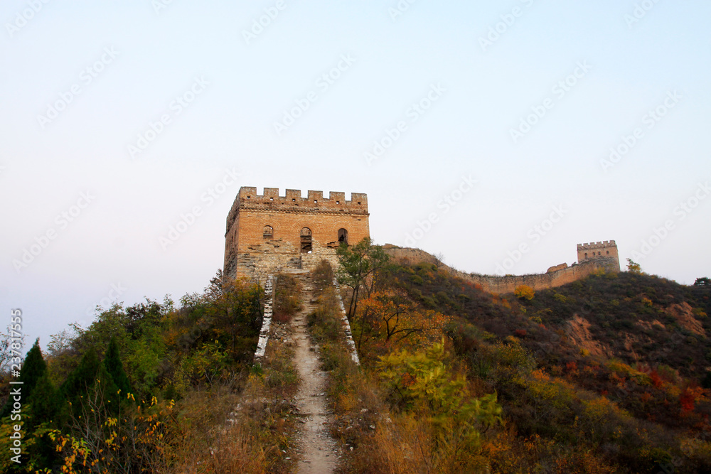 Jinshanling Great Wall scenery, China