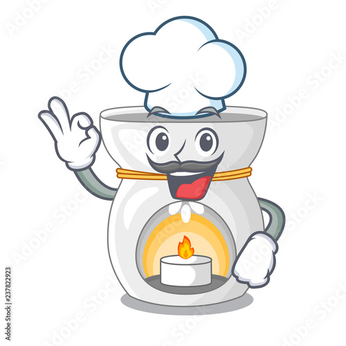 Chef therapy aroma lamp and candle character