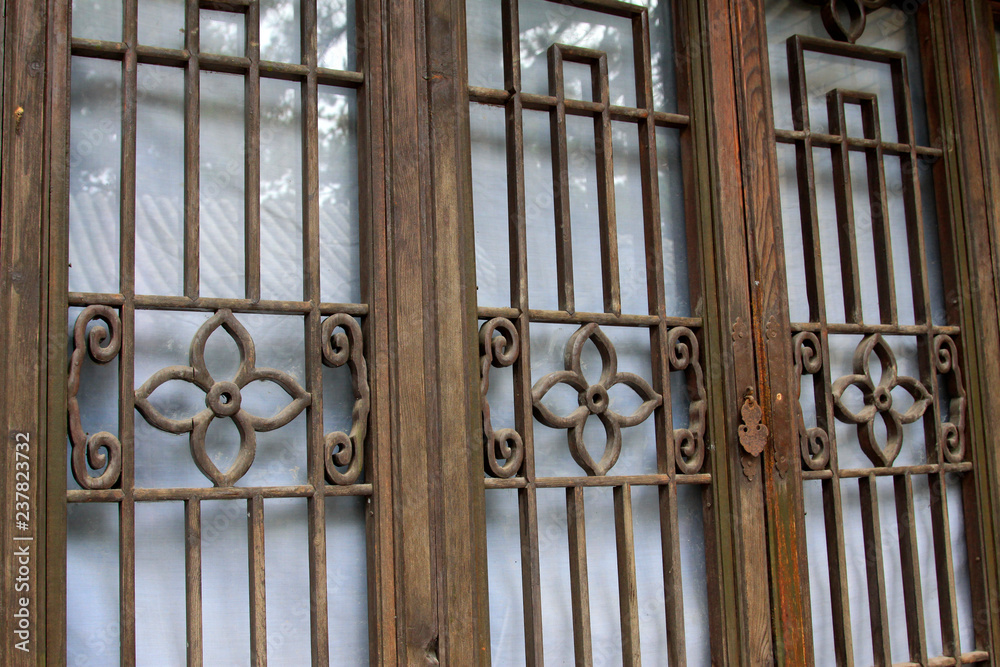 Chinese traditional style wooden windows lattice Chinese traditional style wooden windows lattice
