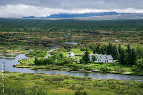 Landscape of Thingvellir Iceland © Daniel Rodriguez