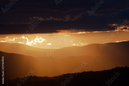 Canberra Sunset from Mount Ainslie, Canberra