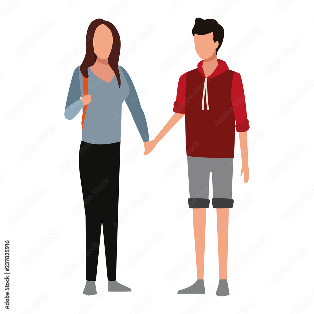custom made wallpaper toronto digitalYoung couple avatar