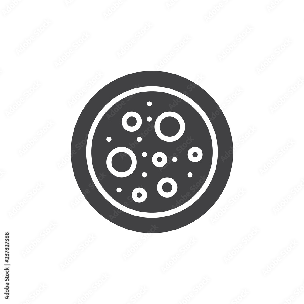 Petri dish with bacteria vector icon. filled flat sign for mobile concept and web design. Laboratory petri dish simple solid icon. Medical Analysis symbol, logo illustration. Pixel perfect Petri dish with bacteria vector icon. filled flat sign for mobile concept and web design. Laboratory petri dish simple solid icon. Medical Analysis symbol, logo illustration. Pixel perfect