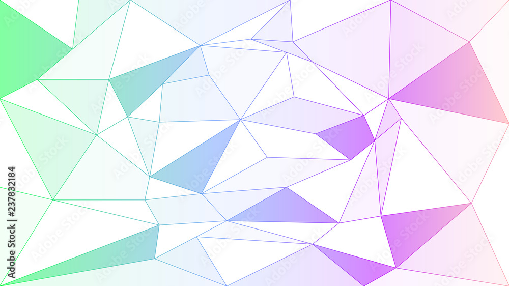 Fototapeta premium polygonal abstract vector background
