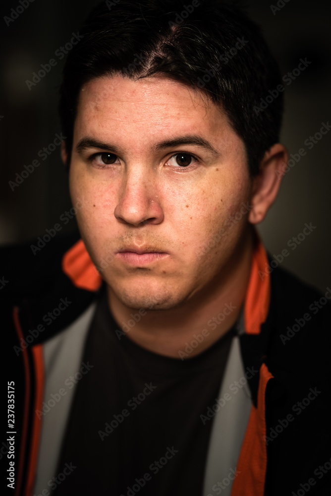 Fototapeta premium sad portrait 5