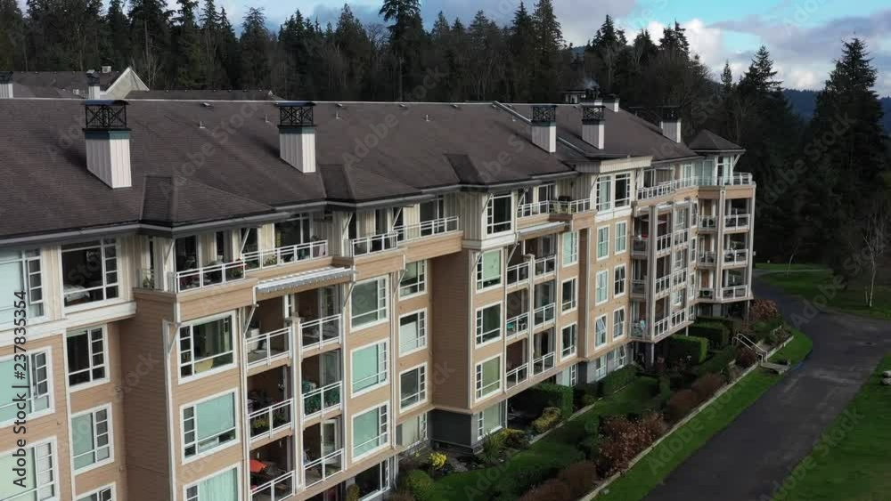 Houses in suburb at Summer in the north America. Luxury houses with nice landscape. Aerial drone view. Houses in suburb at Summer in the north America. Luxury houses with nice landscape. Aerial drone view.