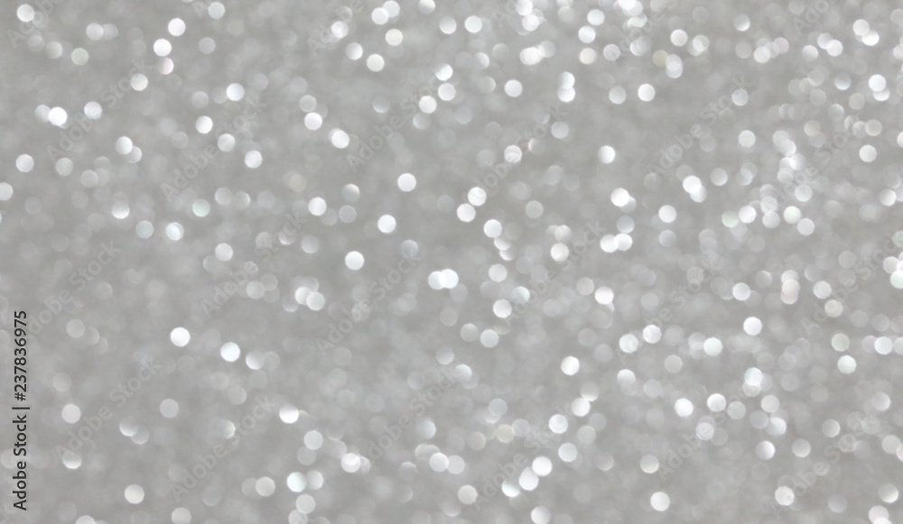 Gray sparkle glitter for Christmas background