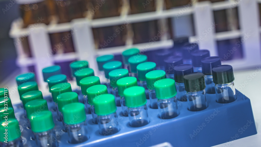 Test Tubes In Laboratory Test Tubes In Laboratory