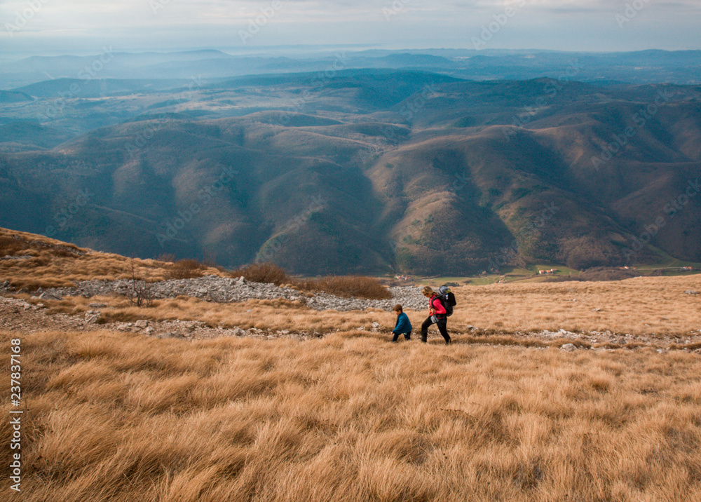 Obraz premium hiking