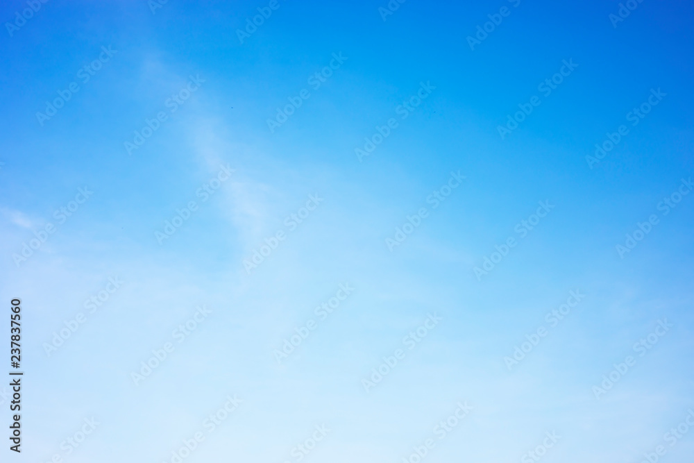 Fluffy blue sky background and white clouds soft focus, and copy space Fluffy blue sky background and white clouds soft focus, and copy space