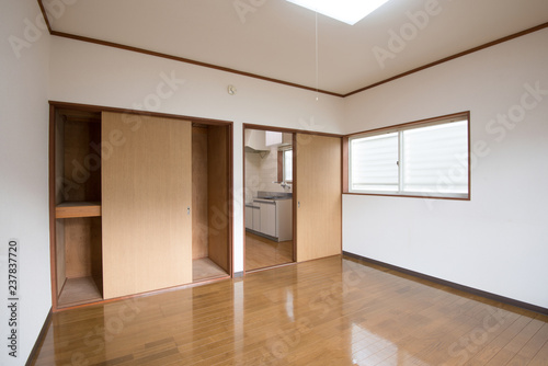 アパートの部屋