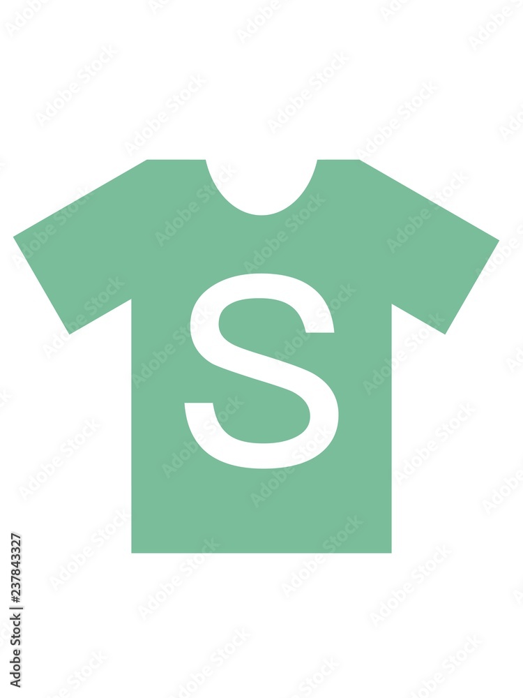 Size of clothing T-shirt stickers by illustration. Size of clothing T-shirt stickers by illustration.