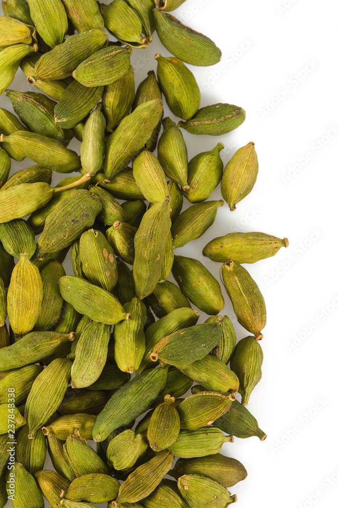 cardamom isolated on white cardamom isolated on white