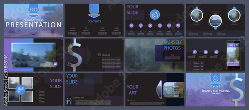 Blue, purple,elements for infographics on a white background.Best set of presentation templates. Use in the presentation,flyer and postcard,corporate report,marketing,advertising, annual report,banner