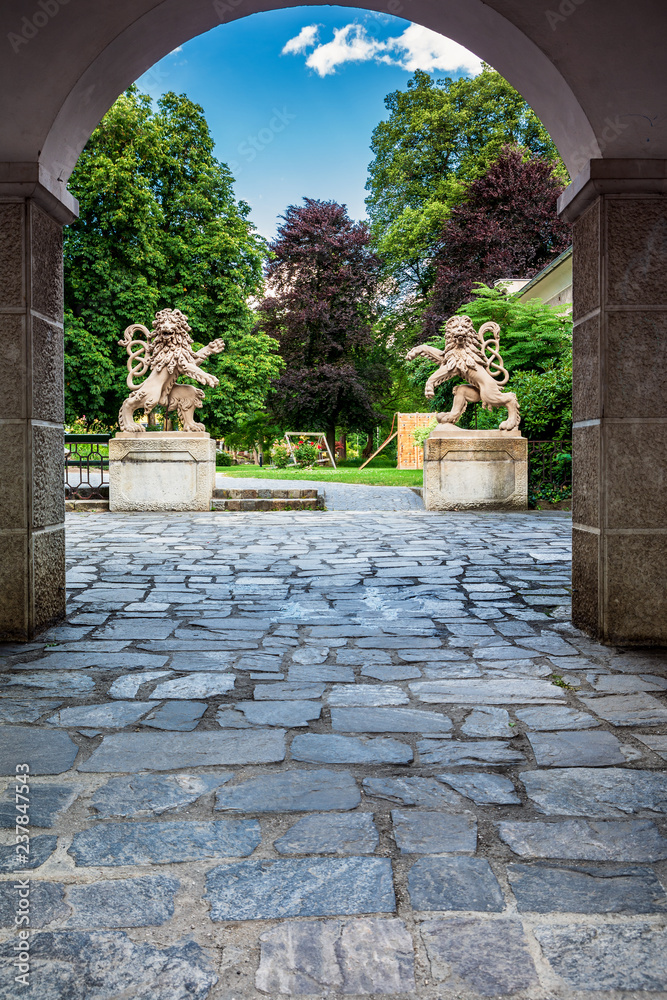 Fototapeta premium Löwengarten