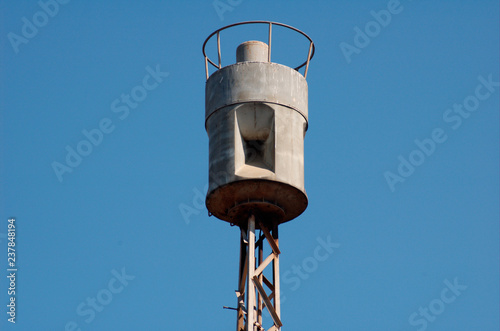 Air raid siren photo