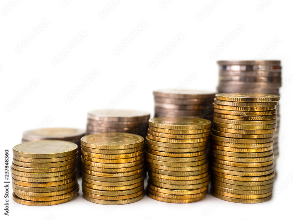 rows of coins, business . for finance and banking concept. rows of coins, business . for finance and banking concept.