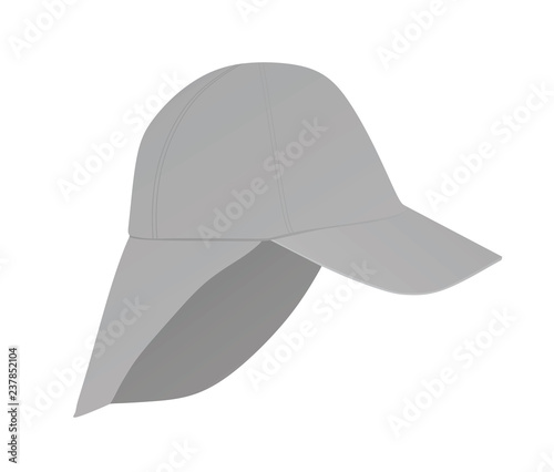 Nomad cap. vector illustration