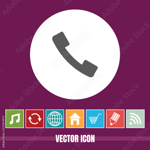 Very Useful Vector Icon Of Call with Bonus Icons. Very Useful For Mobile App, Software & Web.