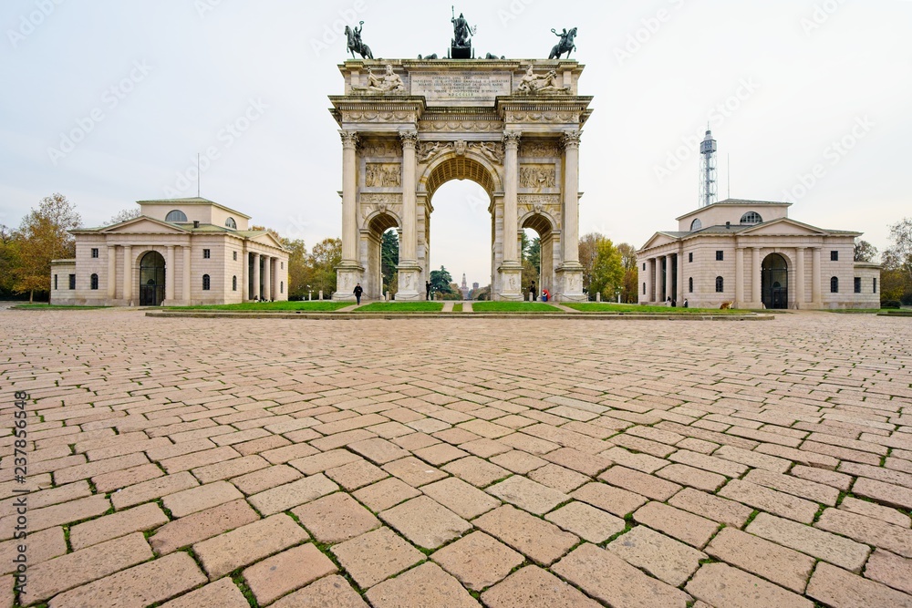 Arco della pace. Milan, Italy