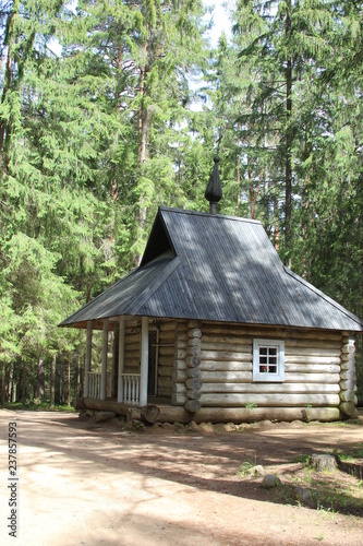 Small wooden house