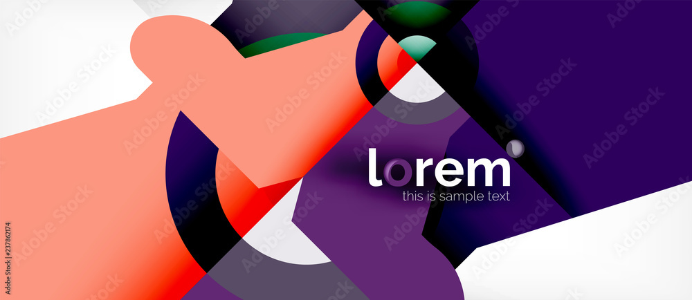 Abstract round elements composition background, organic design Abstract round elements composition background, organic design