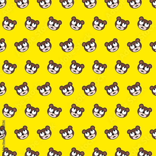 Bear - emoji pattern 27