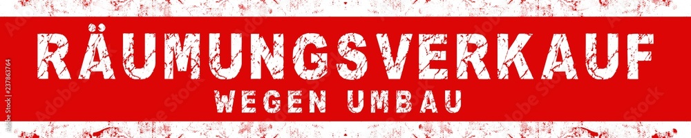 vb86 VerkaufsBanner - Schrift: Räumungsverkauf wegen Umbau - banner rot seamless xxl - sap80 SeamlessAbstractPattern - 5zu1 - g6840 vb86 VerkaufsBanner - Schrift: Räumungsverkauf wegen Umbau - banner rot seamless xxl - sap80 SeamlessAbstractPattern - 5zu1 - g6840