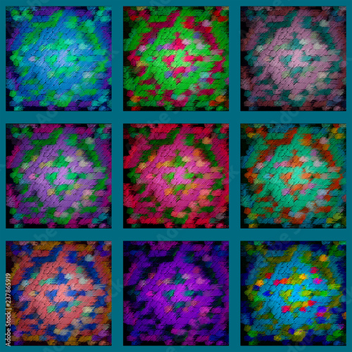 Seamless abstract pattern, graphics. Illustration, can be used for fabrics, wallpaper and wrapping paper.