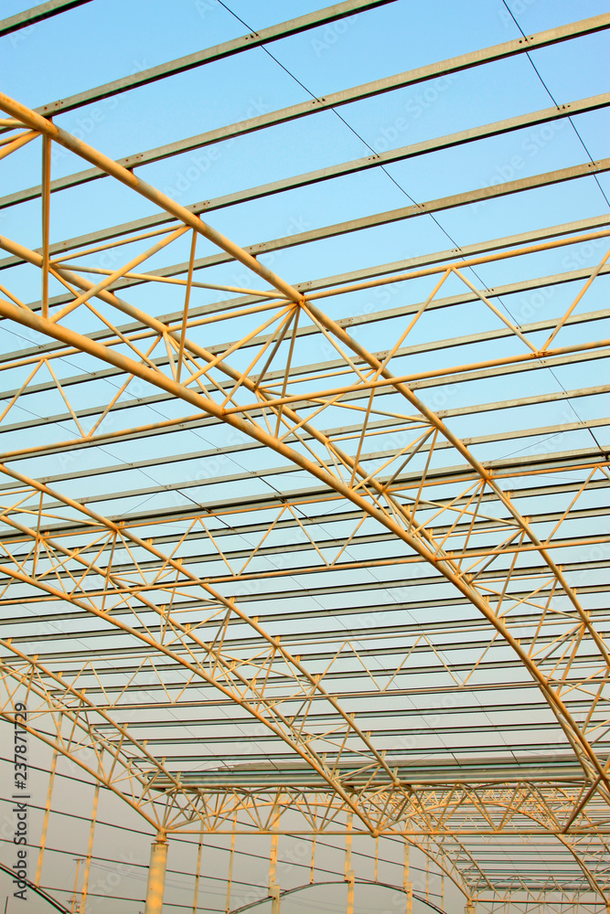 Fototapeta premium steel structure landscape