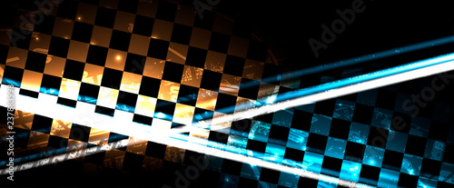 Racing speed background, vector illustration abstraction in car track