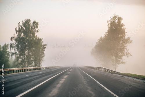 road in the fog © Andyfeer