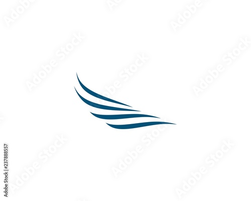 Water wave logo illustration