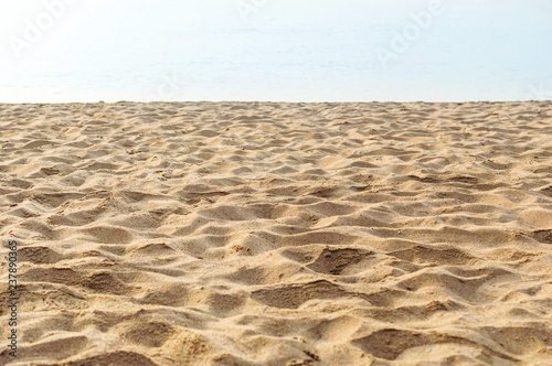 Sand at sea shore.