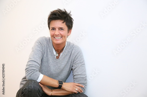 Frau im Portrait