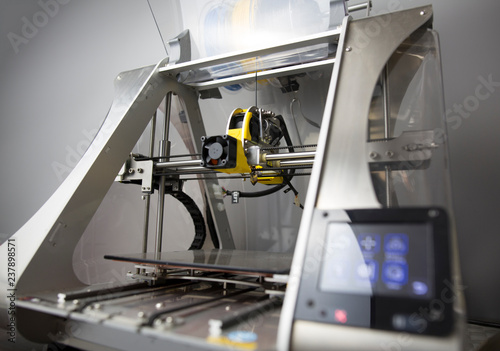 3D printer, plastic filament 3D print, prtototyping