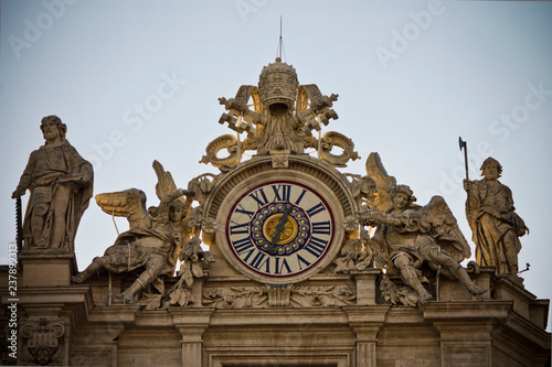 Dettaglio della Basilica di San Pietro in Vaticano