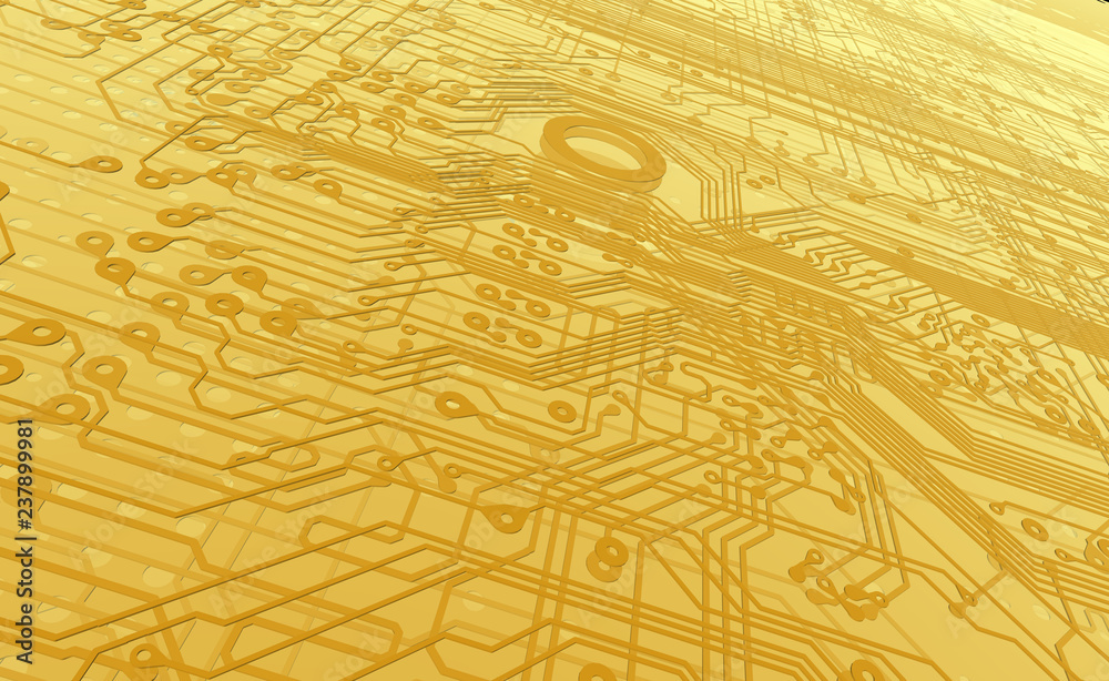 Obraz premium PCB