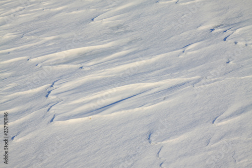 Winter scenery Snow texture