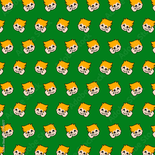 Little boy - emoji pattern 10